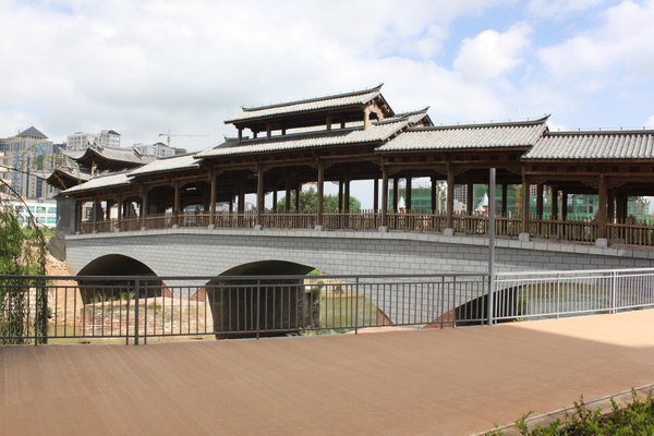    安寧市永安橋橋廊與搖岑樓恢復(fù)重建工程