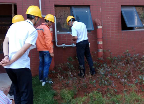 太平新城龍旺瑞城二期溪景苑居民用燃氣管道及設施工程順利通過竣工驗收