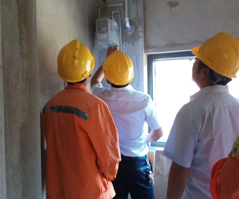 太平新城龍旺瑞城二期溪景苑居民用燃氣管道及設施工程順利通過竣工驗收