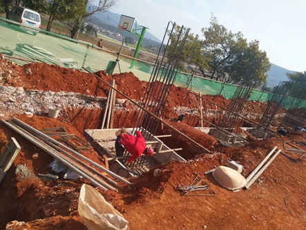 安寧市2017年度大中型水庫基金扶持項目 雙福村公房建設工程進展情況