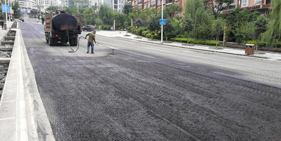 瀘水市賴茂新區(qū)市政道路景觀提升改造建設項目施工情況