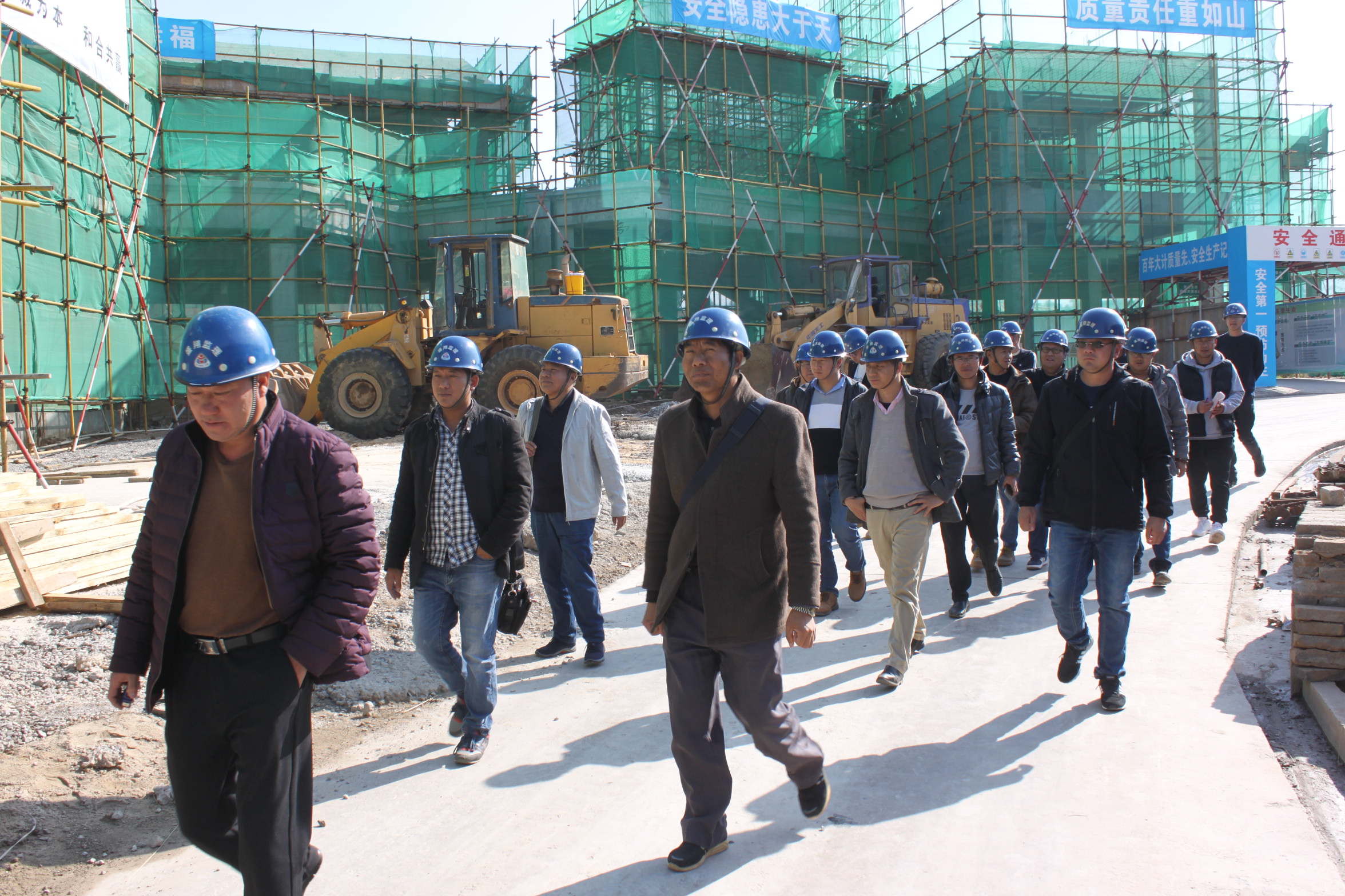 溫泉山谷國(guó)際酒店高支模觀摩會(huì)