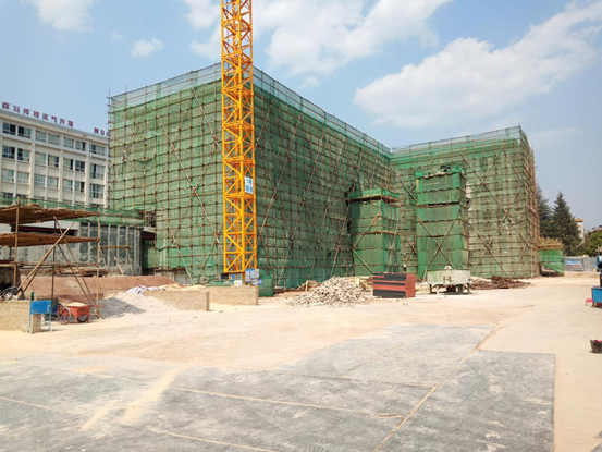 安寧市連然小學(xué)改擴建項目（一期） 工程3月進(jìn)展簡報