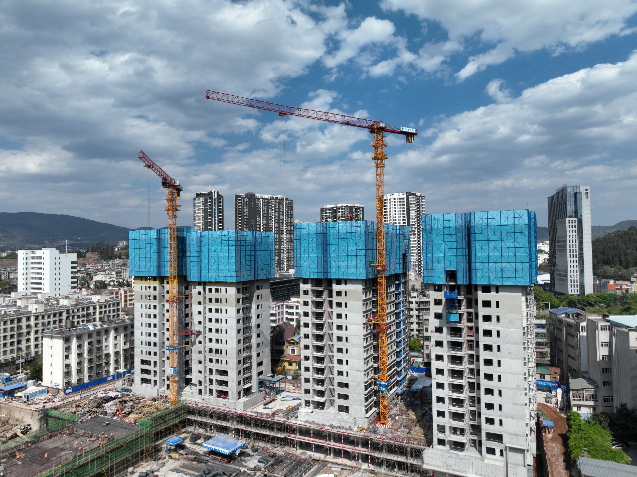 安寧市官廂街更新改造工程項(xiàng)目(南地塊)項(xiàng)目進(jìn)展