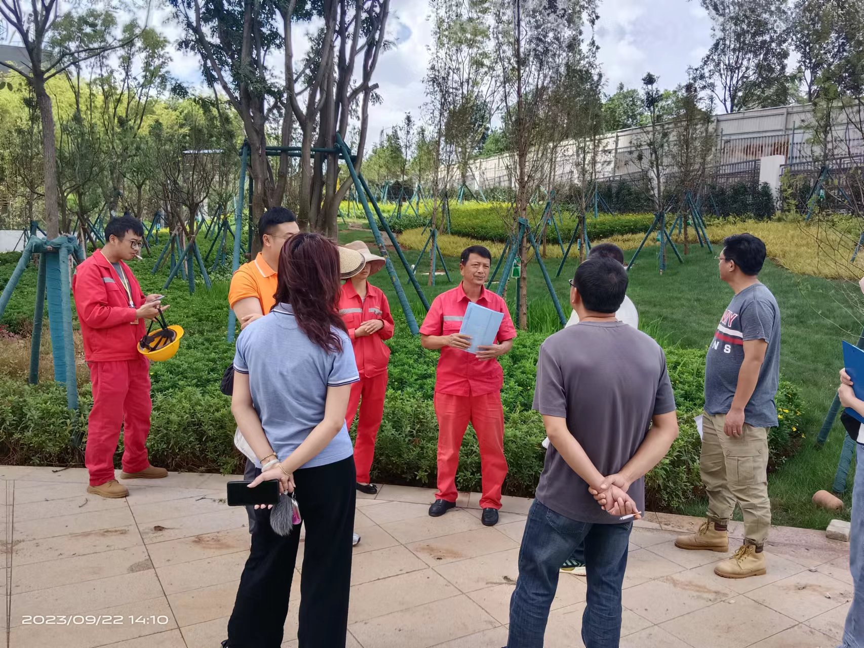 金色年華住宅小區(qū)居民用燃氣及設施安裝工程通過初驗