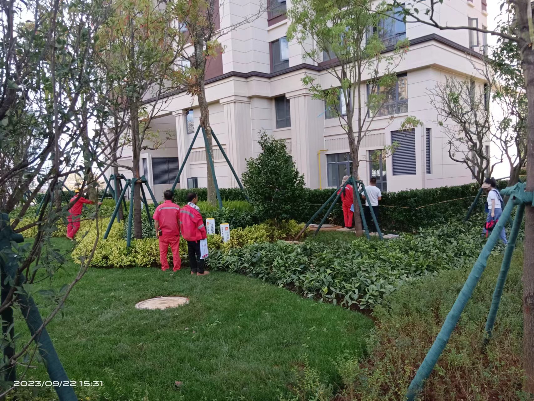 金色年華住宅小區(qū)居民用燃氣及設施安裝工程通過初驗